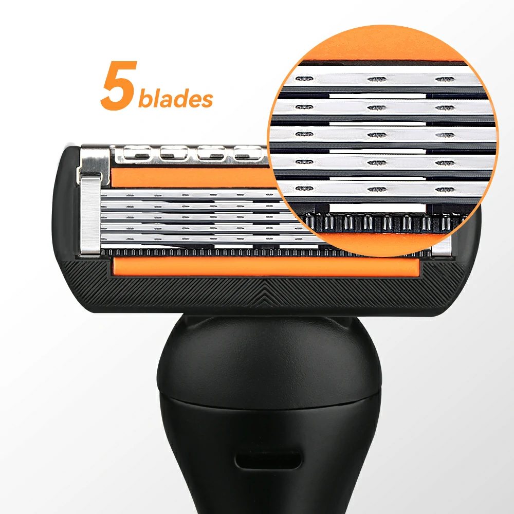 Five_Blades_Double_Strips_Smooth_Skin_Magnetic_Men's_Razor_03