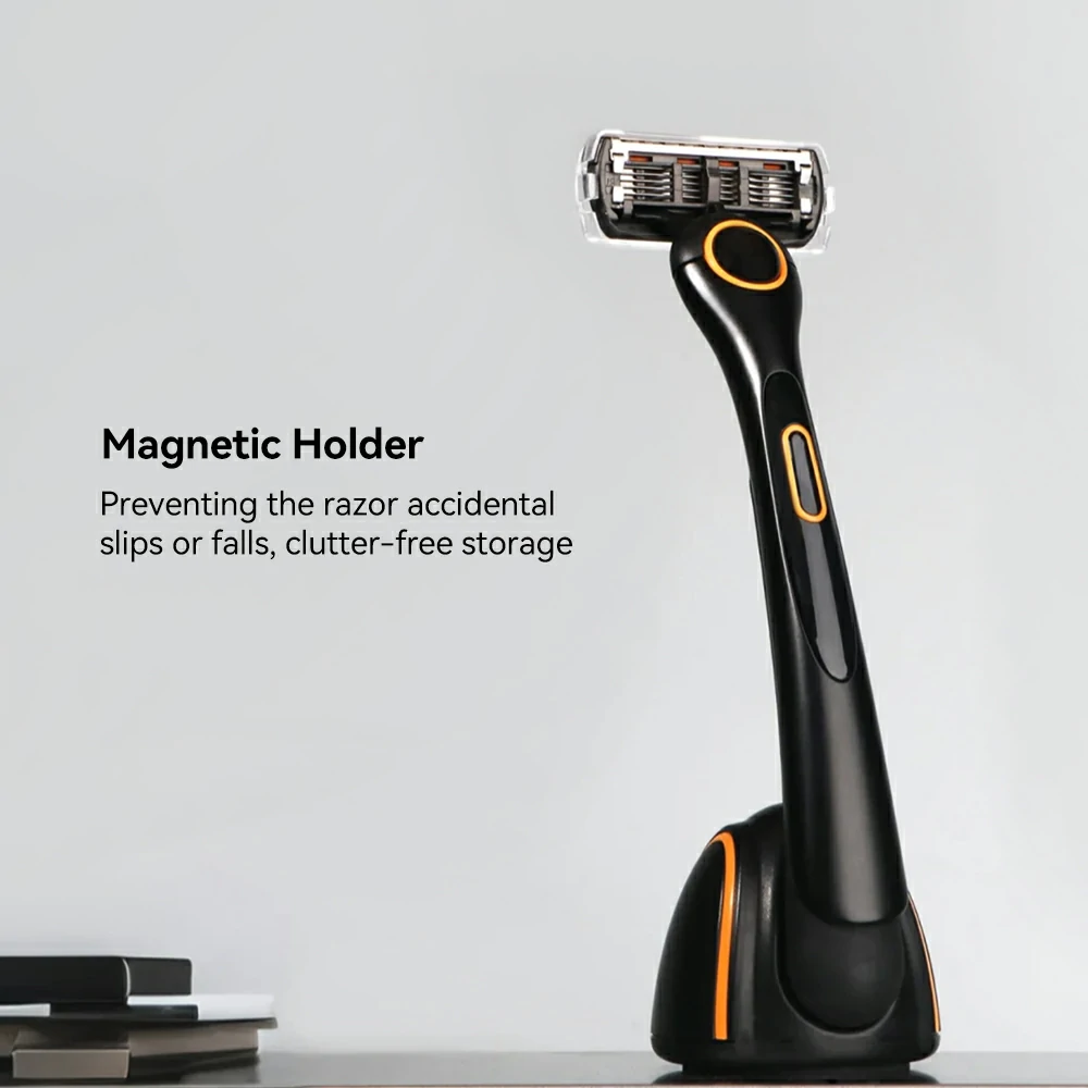 Five_Blades_Double_Strips_Smooth_Skin_Magnetic_Men's_Razor_06